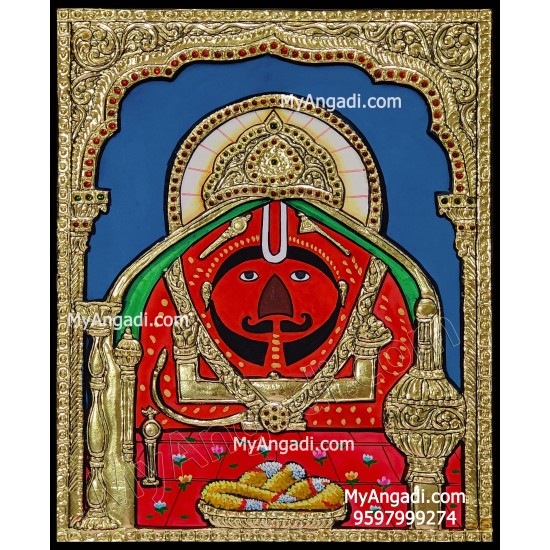 Salasar Balaji Tanjore Painting Salasar Balaji Tanjore Painting
