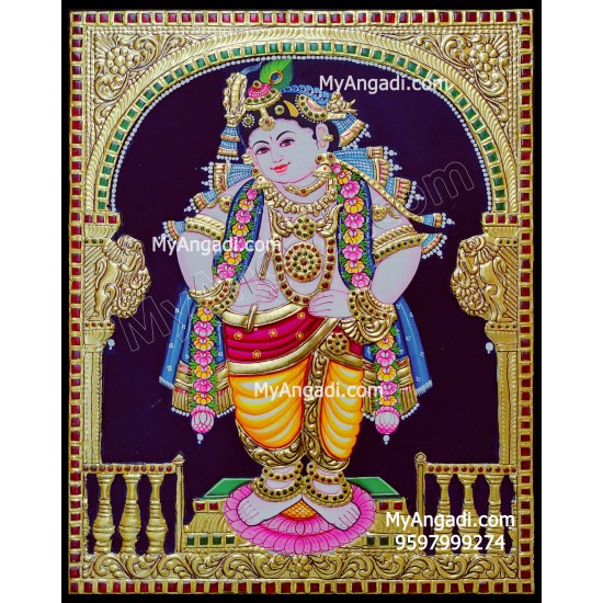 Mapillai Krishna Tanjore Paintings Mapillai Krishna Tanjore Paintings