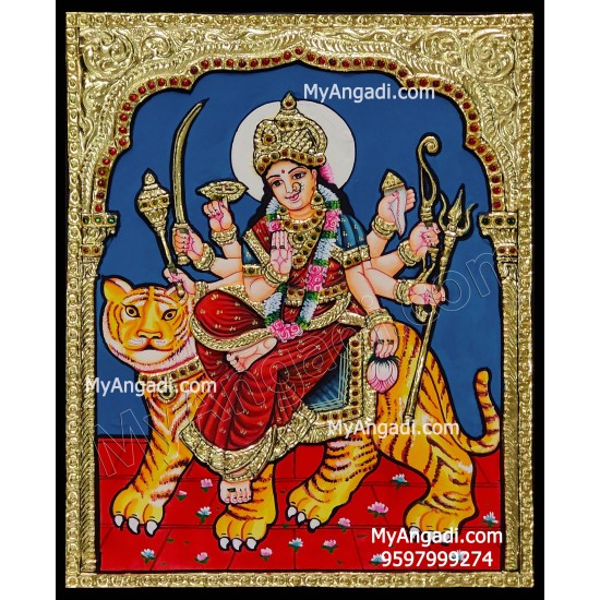 Durgai Tanjore Painting