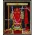 Linga Bairavi Isha Tanjore Painting