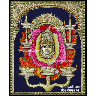 Muneeswaran Tanjore Painting