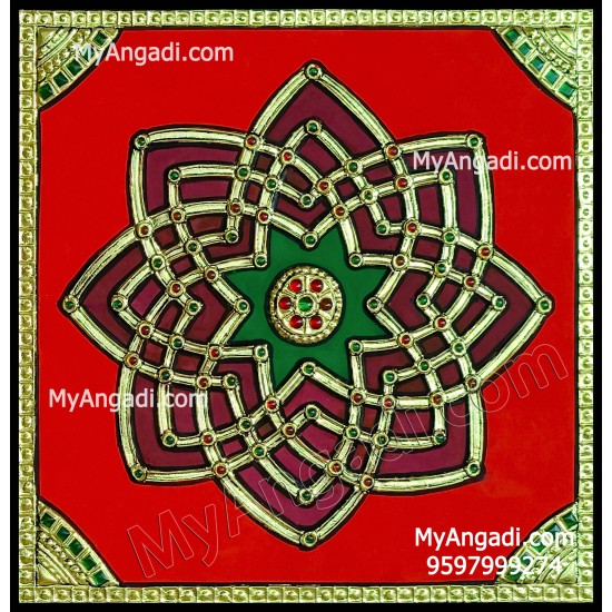 Aiswarya Kolam Tanjore Painting