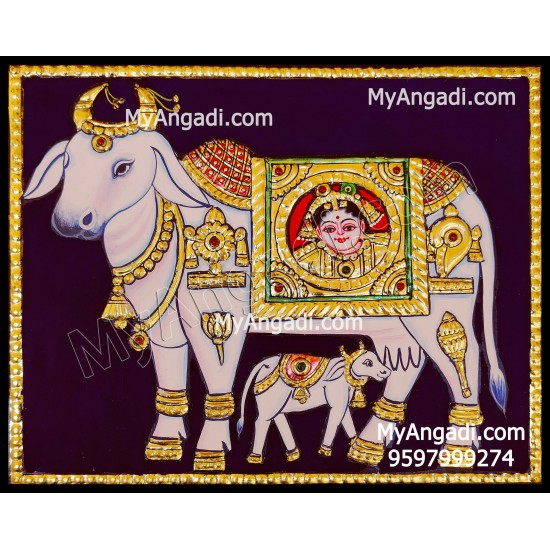 Komatha Tanjore Painting Komatha Tanjore Painting
