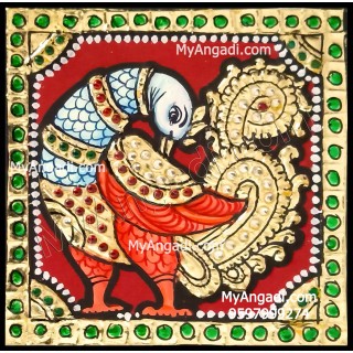 Peacock Tanjore Paintings