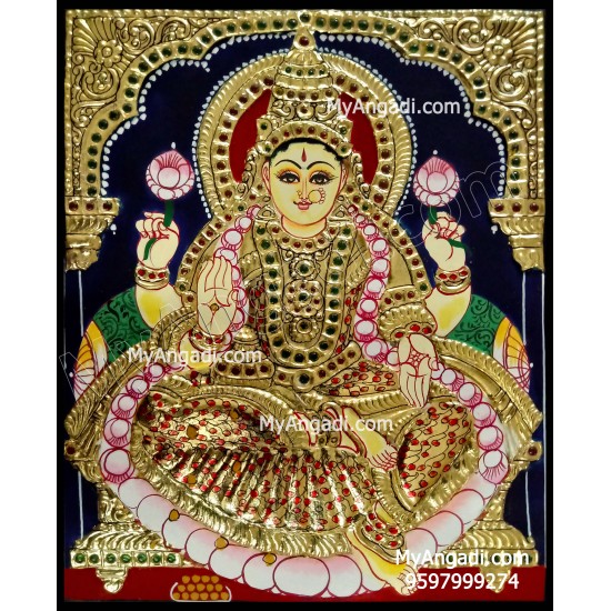 Lakshmi Tanjore Painting Lakshmi Tanjore Painting
