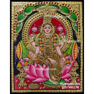 Aiswarya Lakshmi Tanjore Painting