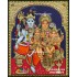 Shiva Family Tanjore Painting