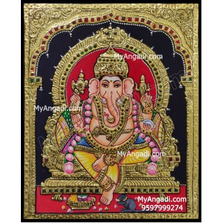 Ganesha Tanjore Painting