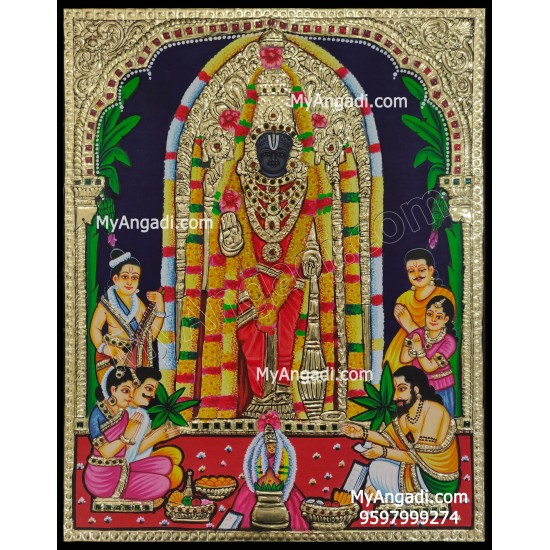 Sathya Narayanan Tanjore Painting