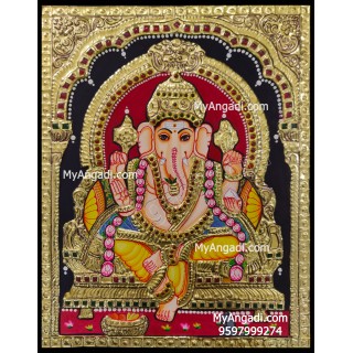 Ganesha Tanjore Painting