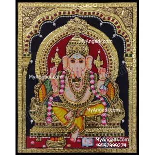 Ganesha Tanjore Painting