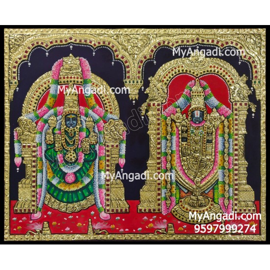 Balaji Thayar Tanjore Painting Balaji Thayar Tanjore Painting