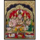 Shiva Family Tanjore Painting Shiva Family Tanjore Painting