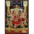 Lalitha Tripura Sundari/ Raja Rajeshwari Tanjore Painting