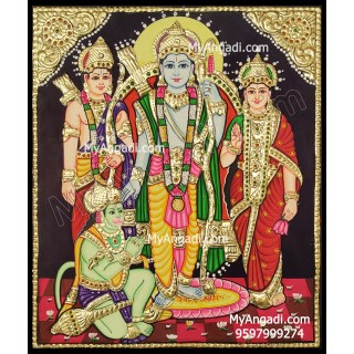 Kothanda Ramar Tanjore Painting