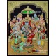 Ramar Pattabhishekam Tanjore Painting