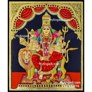 Durgai Tanjore Painting