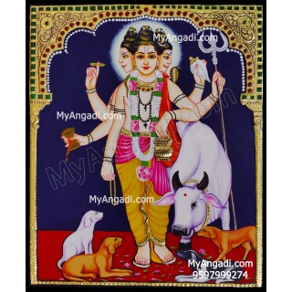 Dattatreya Tanjore Painting