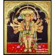 Panchamuga Hanuman Tanjore Painting Panchamuga Hanuman Tanjore Painting