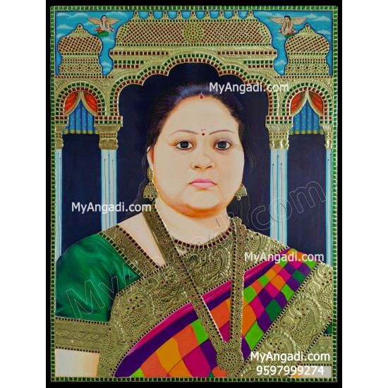 Portrait Tanjore Painting