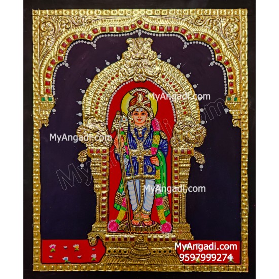 Murugan Tanjore Painting Murugan Tanjore Painting
