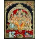 Shiva Family Tanjore Painting Shiva Family Tanjore Painting