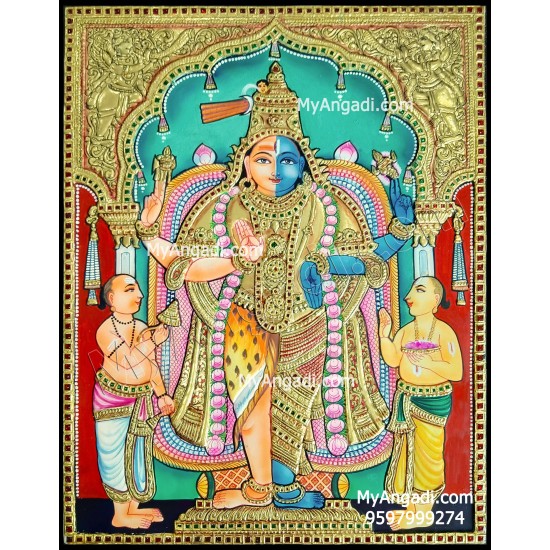 Sankara Narayanan Tanjore Painting Sankara Narayanan Tanjore Painting