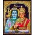 Shiva and Parvathi Devi Tanjore Paintings