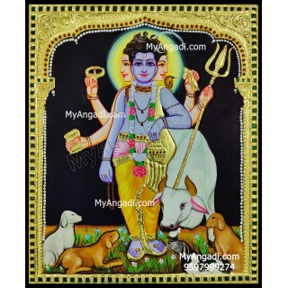 Dattatreya Tanjore Painting