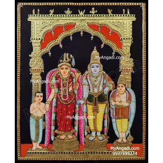 Aandal Tanjore Painting, Andal Tanjore Painting