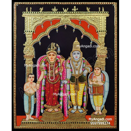 Aandal Tanjore Painting, Andal Tanjore Painting