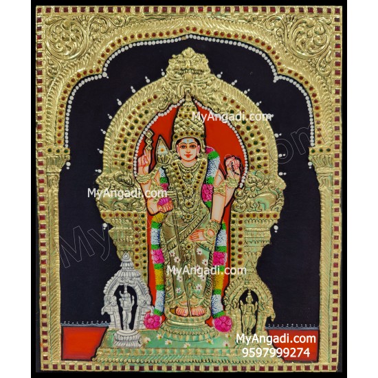 Murugan Tanjore Painting Murugan Tanjore Painting