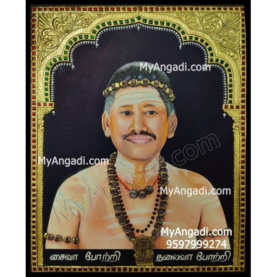 Tan Tamizh Dasan Tanjore Painting