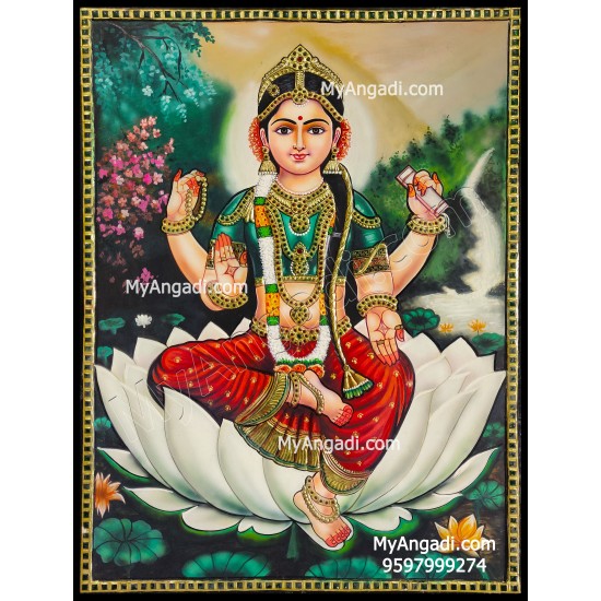 Balambikai Amman Tanjore Painting Balambikai Amman Tanjore Painting