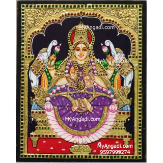 Gajalakshmi Tanjore Painting