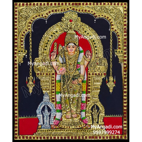Thiruchendur Murugan Tanjore Painting