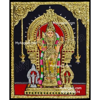 Thiruchendur Murugan Tanjore Painting