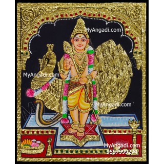 Murugan Tanjore Painting