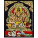 Shiva Family Tanjore Painting Shiva Family Tanjore Painting