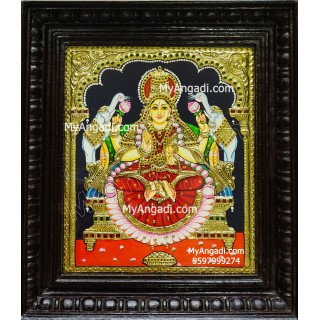 Gajalakshmi Tanjore Painting