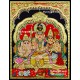 Shiva Family Tanjore Painting Shiva Family Tanjore Painting