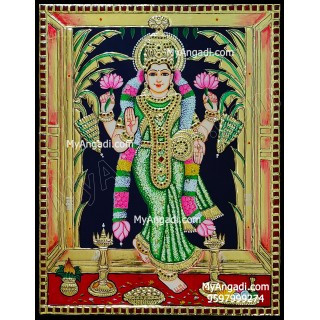 Graha Lakshmi Tanjore Painting