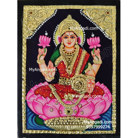 Mahalakshmi Tanjore Painting