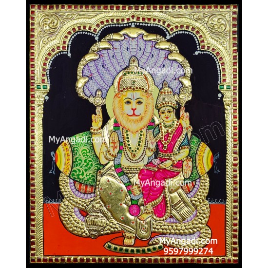 Lakshmi Narasimmar Tanjore Paintings