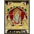 Vishnu Sri Devi Bhoo Devi Tanjore Painting