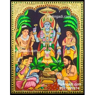 Sathya Narayana Tanjore Painting