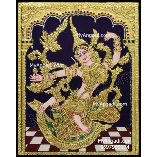 Indonesia Sita Tanjore Painting