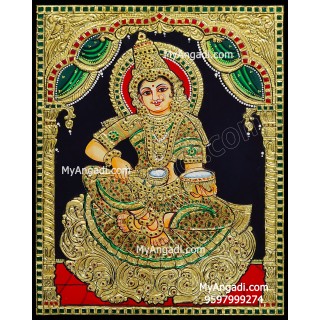 Annapoorani tanjore painting