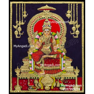 Bhuvaneshvari Amman Tanjore Paintings