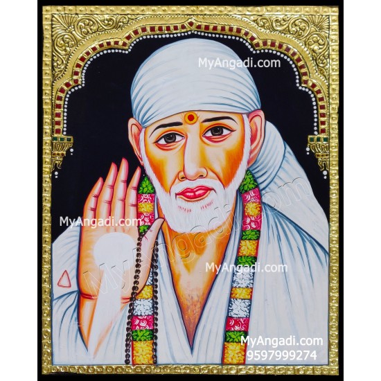 Sai Baba Tanjore Painting